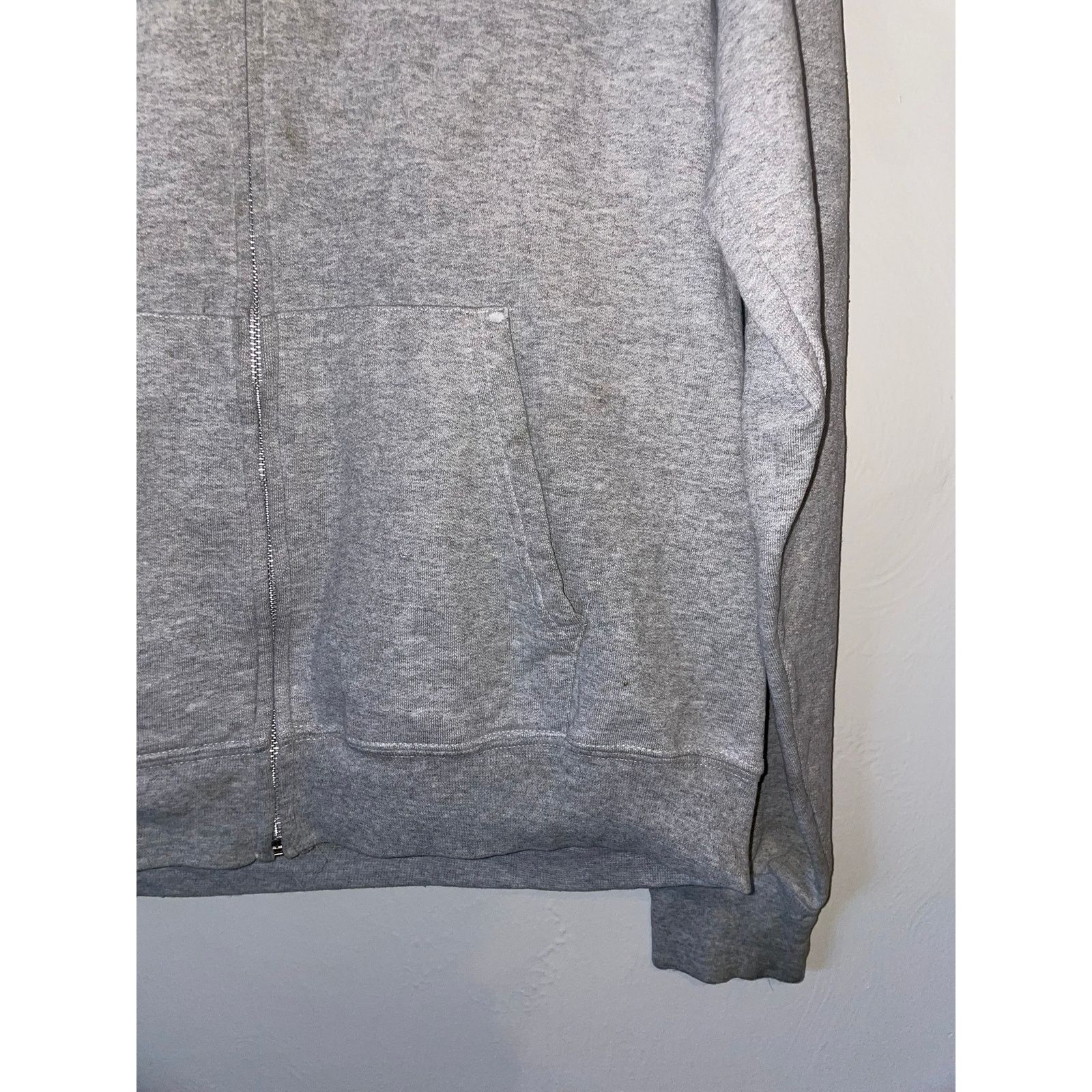 Disney Vintage Walt Disney World Hoodie Gray Ful Zip Jacket VTG XL Size US XL / EU 56 / 4 - 4 Thumbnail