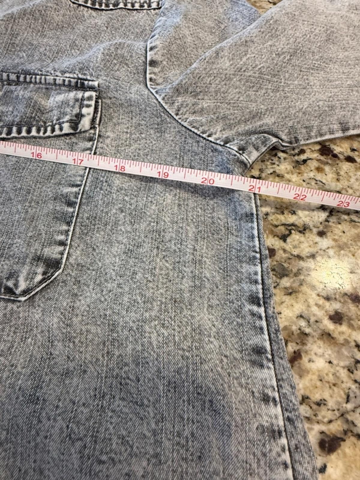 Other Jane + Delancey gray western button up long sleeve top SZ M Size M / US 6-8 / IT 42-44 - 5 Thumbnail