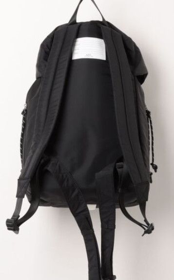 A.P.C. A.P.C. Trek Backpack Black Size ONE SIZE - 5 Thumbnail