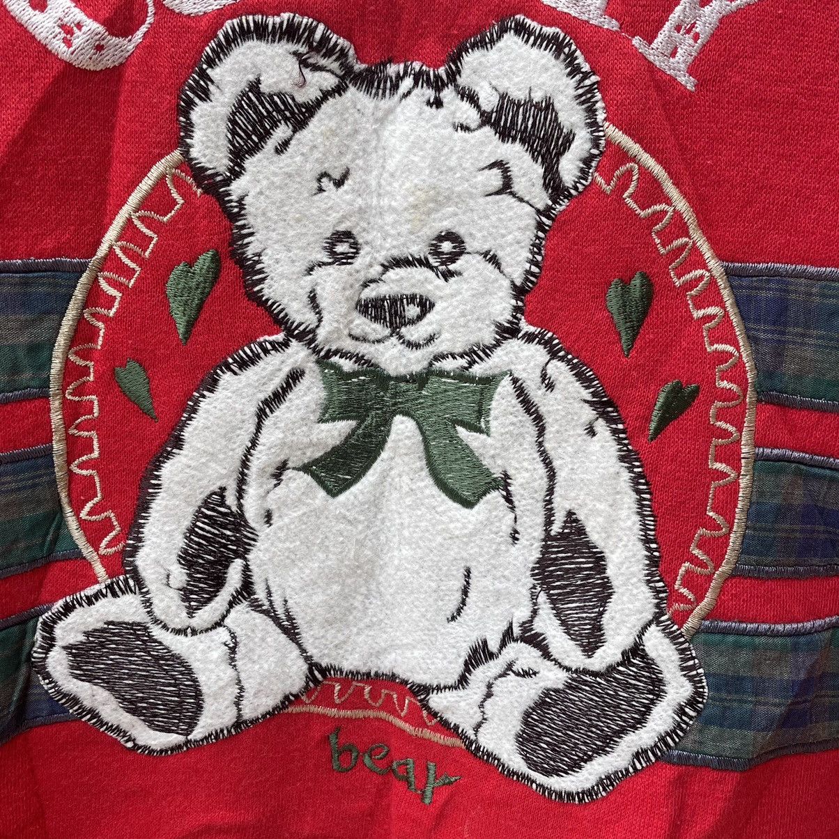 Cartoon Network × Vintage 🔥Vintage Cuddy Bear Embroidered Big Logo Sweatshirts Size US M / EU 48-50 / 2 - 4 Thumbnail