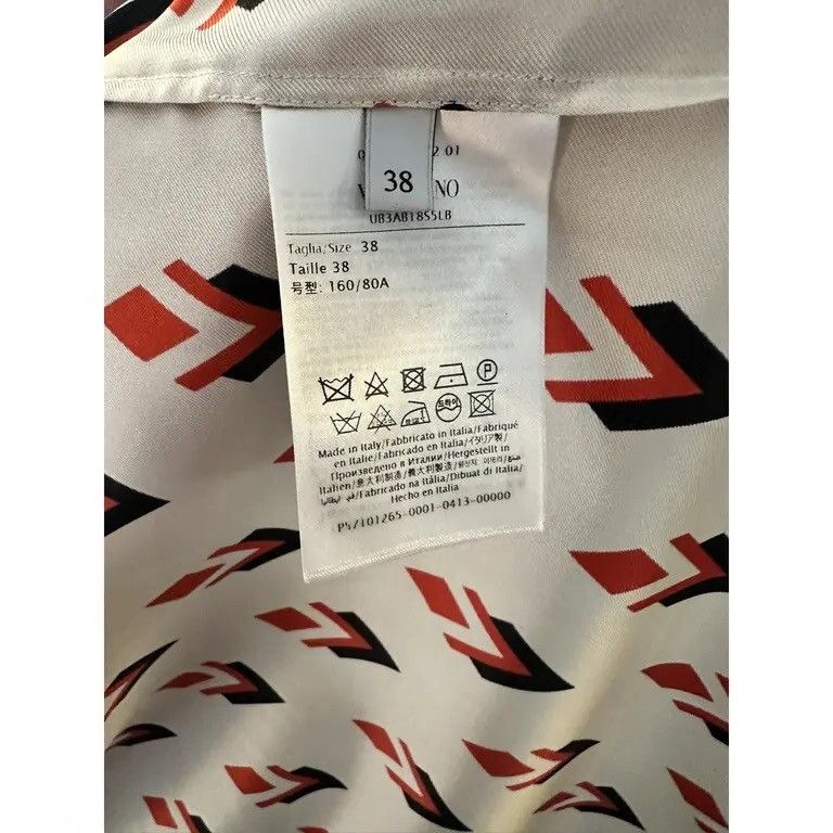 Valentino Valentino Ceramic Print Blouse Size XS / US 0-2 / IT 36-38 - 5 Thumbnail