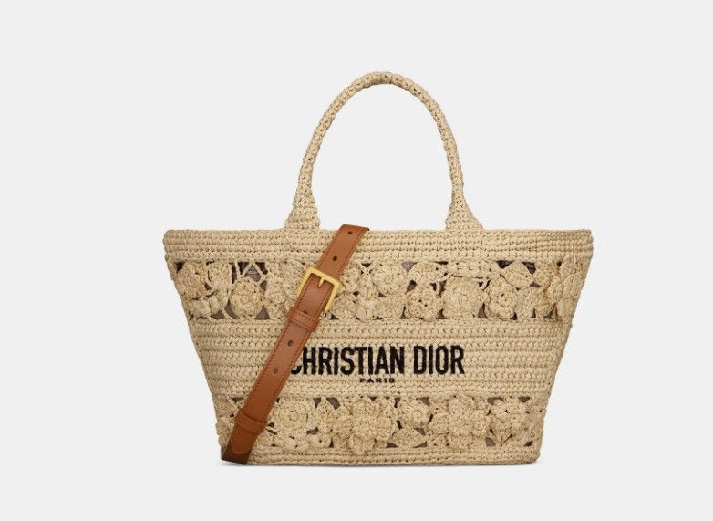 Dior o1w1db10225 Size: OS / M1328CCO Hat Basket Bag in Beige Size ONE SIZE - 1 Thumbnail