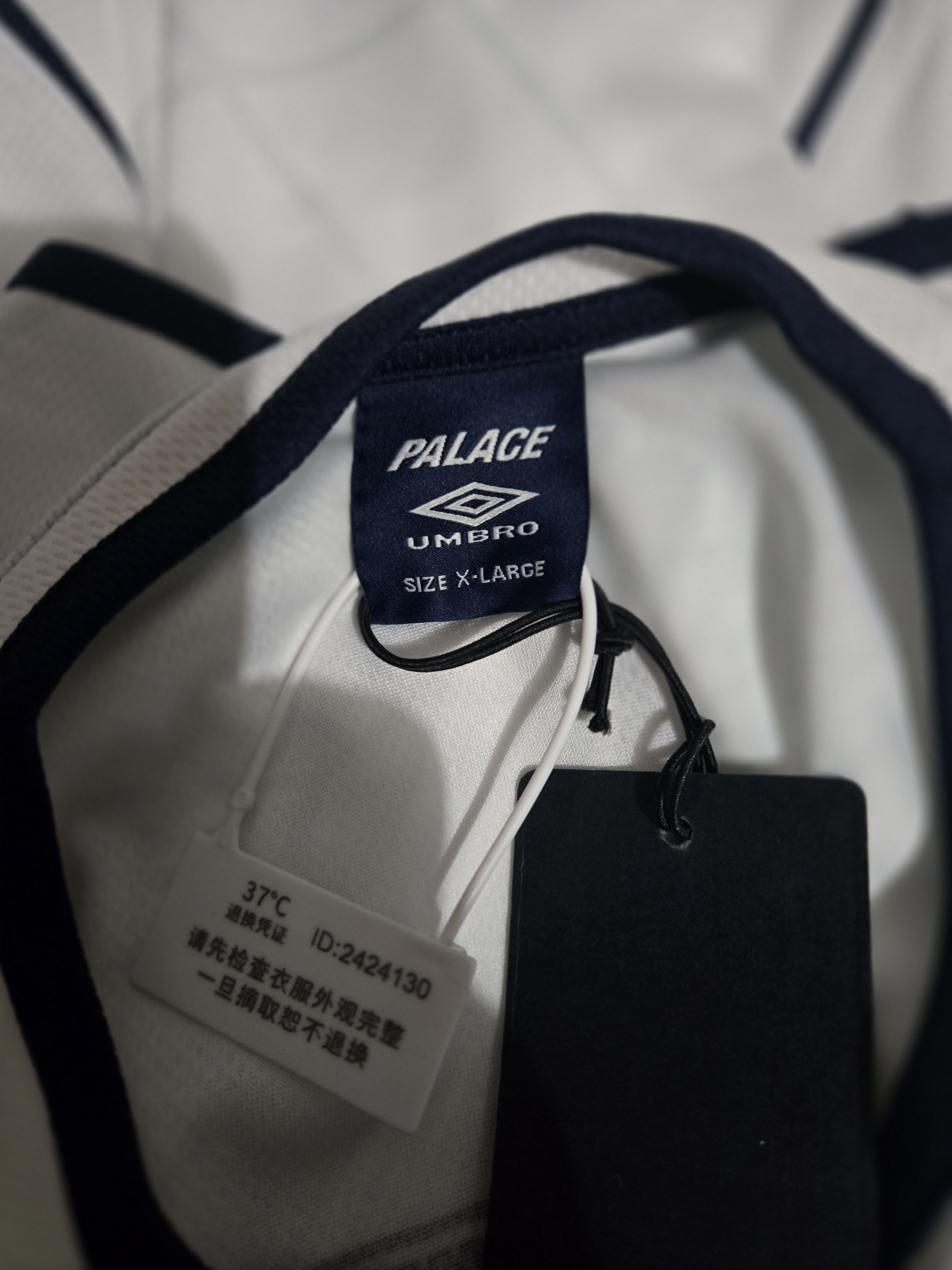 Palace × Umbro Bnwt Palace Skateboards X Umbro 2024 XL Soccer Jersey Size US XL / EU 56 / 4 - 9 Thumbnail