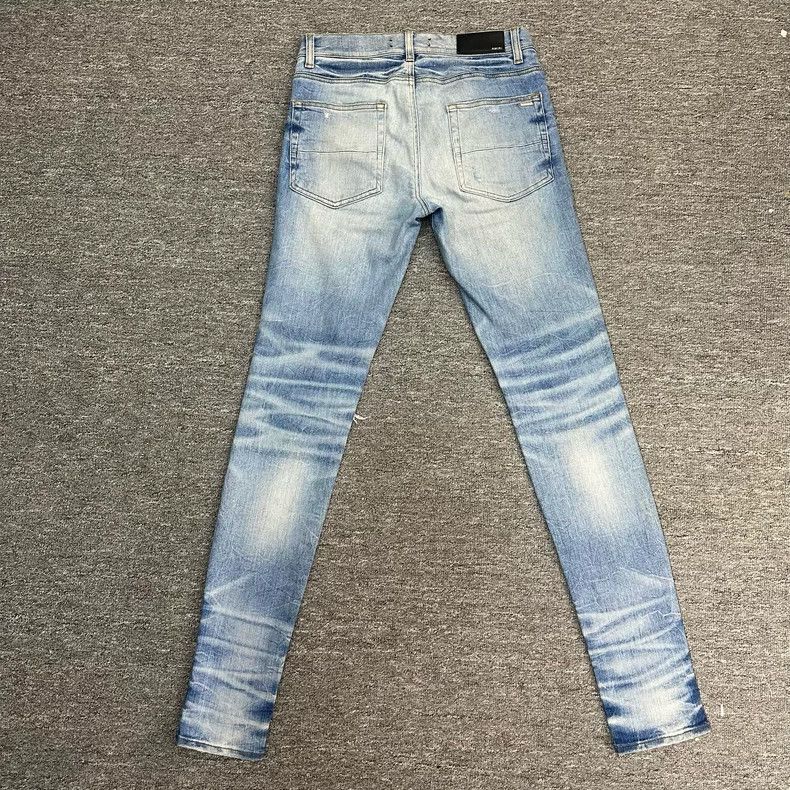 Amiri Amiri Blue Diamond Note Jeans Size US 30 / EU 46 - 5 Thumbnail