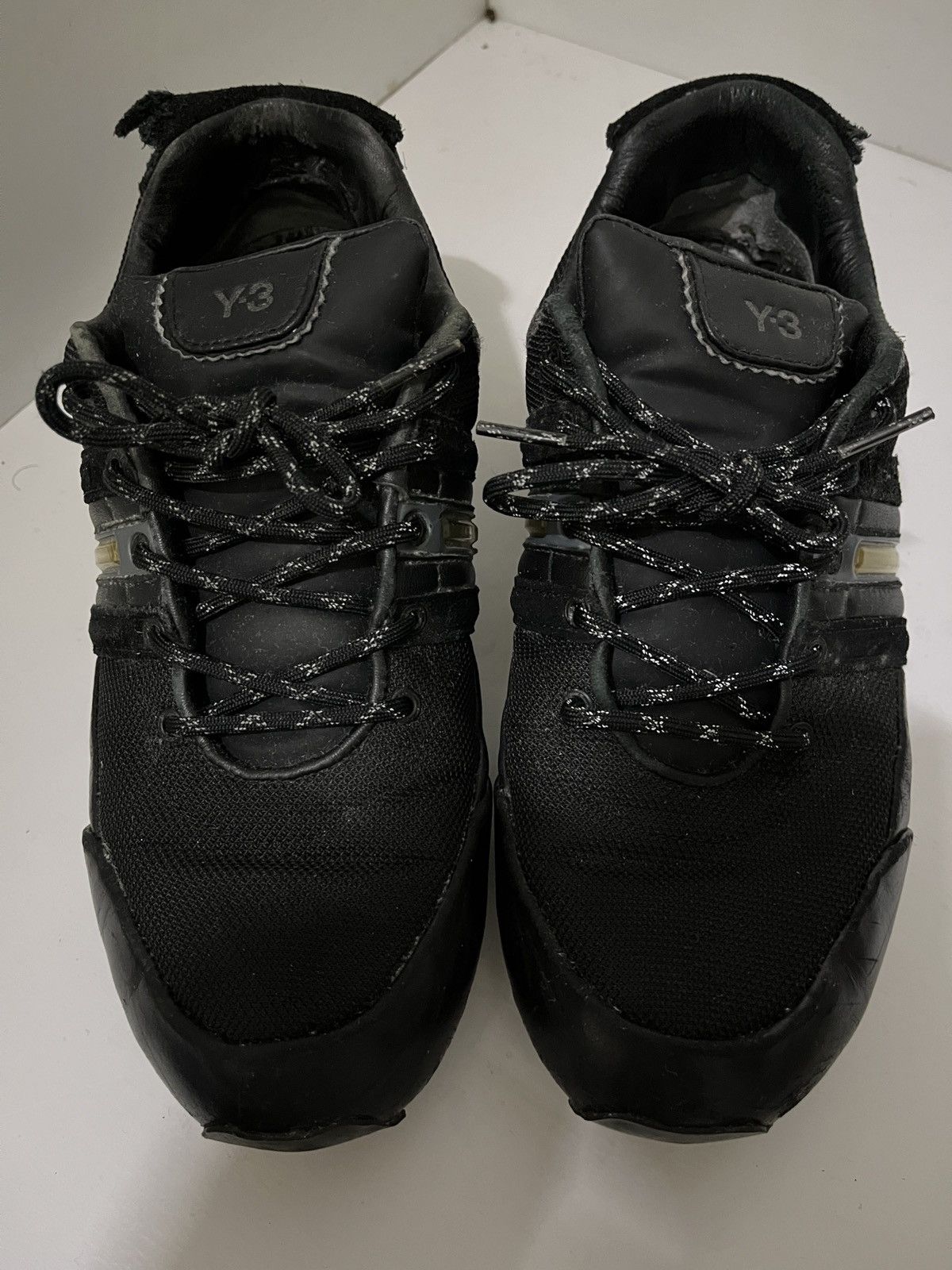 Adidas × Y-3 Adidas Y-3 Yohji Yamamoto Sprint 'Black' Size US 8.5 / EU 41-42 - 4 Thumbnail