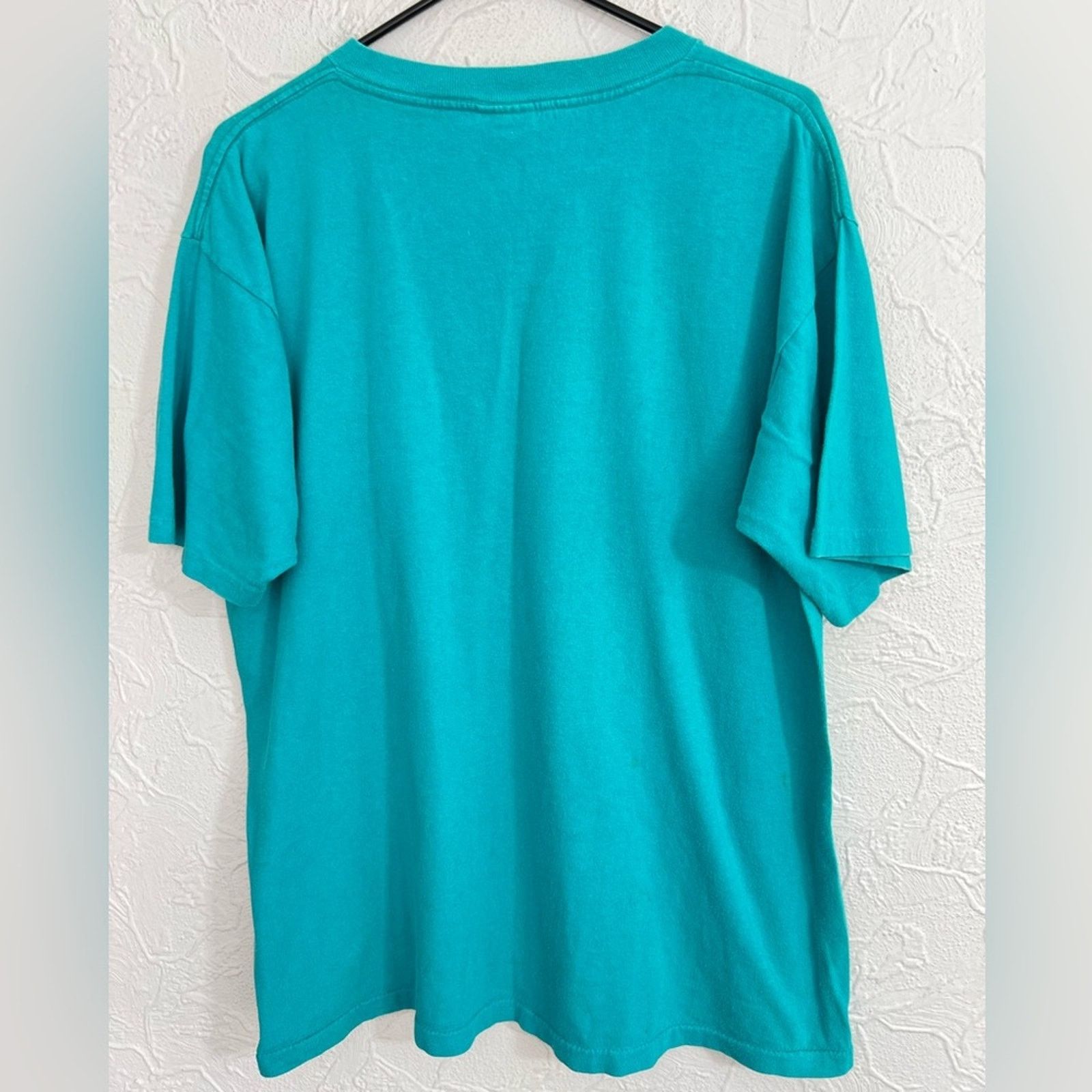 Vintage Vintage 90s Miami Dolphins PLAY HARD HIT HARDER Made In USA Size US M / EU 48-50 / 2 - 8 Thumbnail