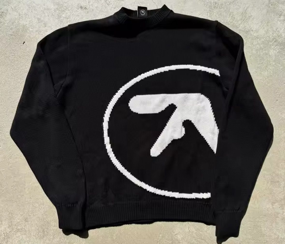 Other Y2K Street Aphex Pattern Sweater Jacquard Knit Sweatshirt Size US L / EU 52-54 / 3 - 3 Thumbnail