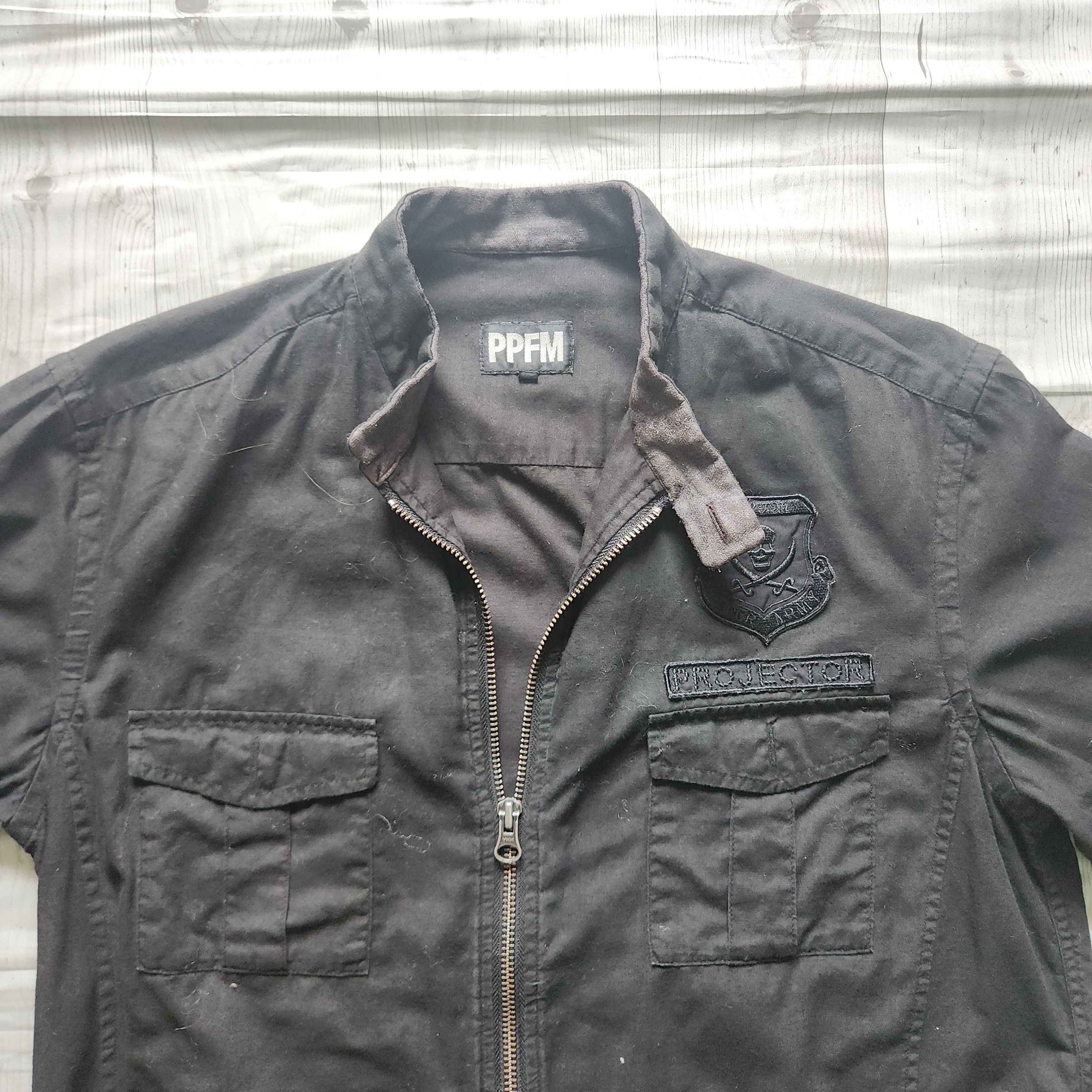 If Six Was Nine × Japanese Brand × PPFM PPFM Seditionaries Projector Full Zipped Shirts Japan Size US M / EU 48-50 / 2 - 3 Thumbnail