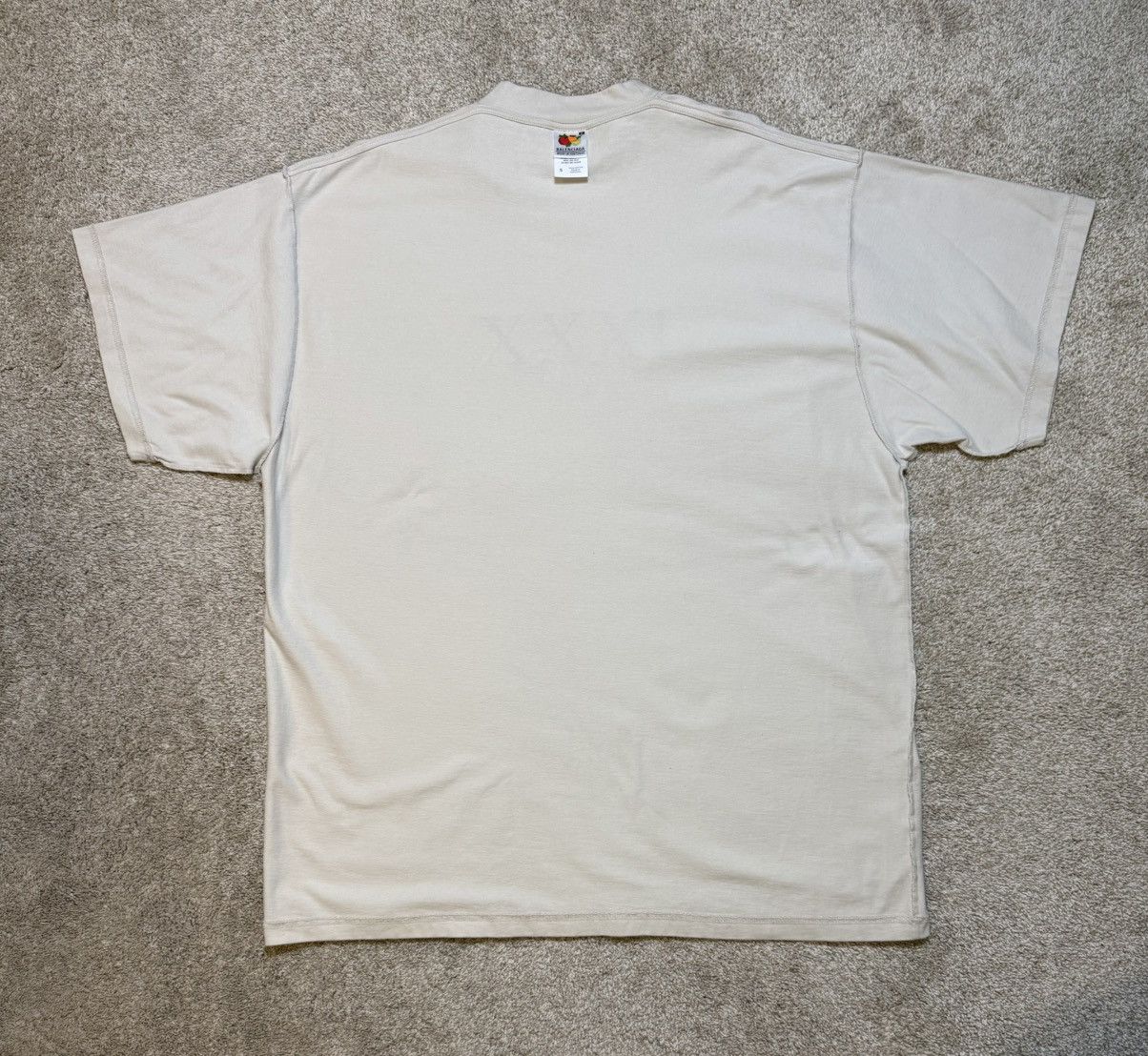 Balenciaga Balenciaga XXXL Inside Out Logo T-Shirt Size US XXL / EU 58 / 5 - 2 Thumbnail