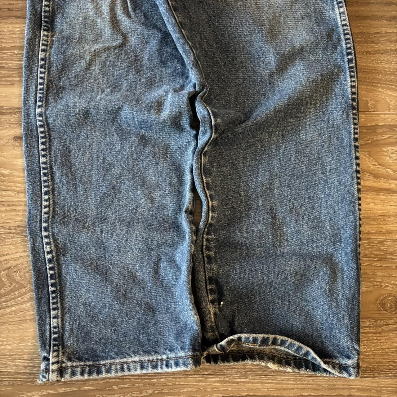 Vintage Crazy Vintage Y2K/2000s Grunge Dark Wash Workwear Denim Jeans. 36x30 Size US 36 / EU 52 - 6 Thumbnail