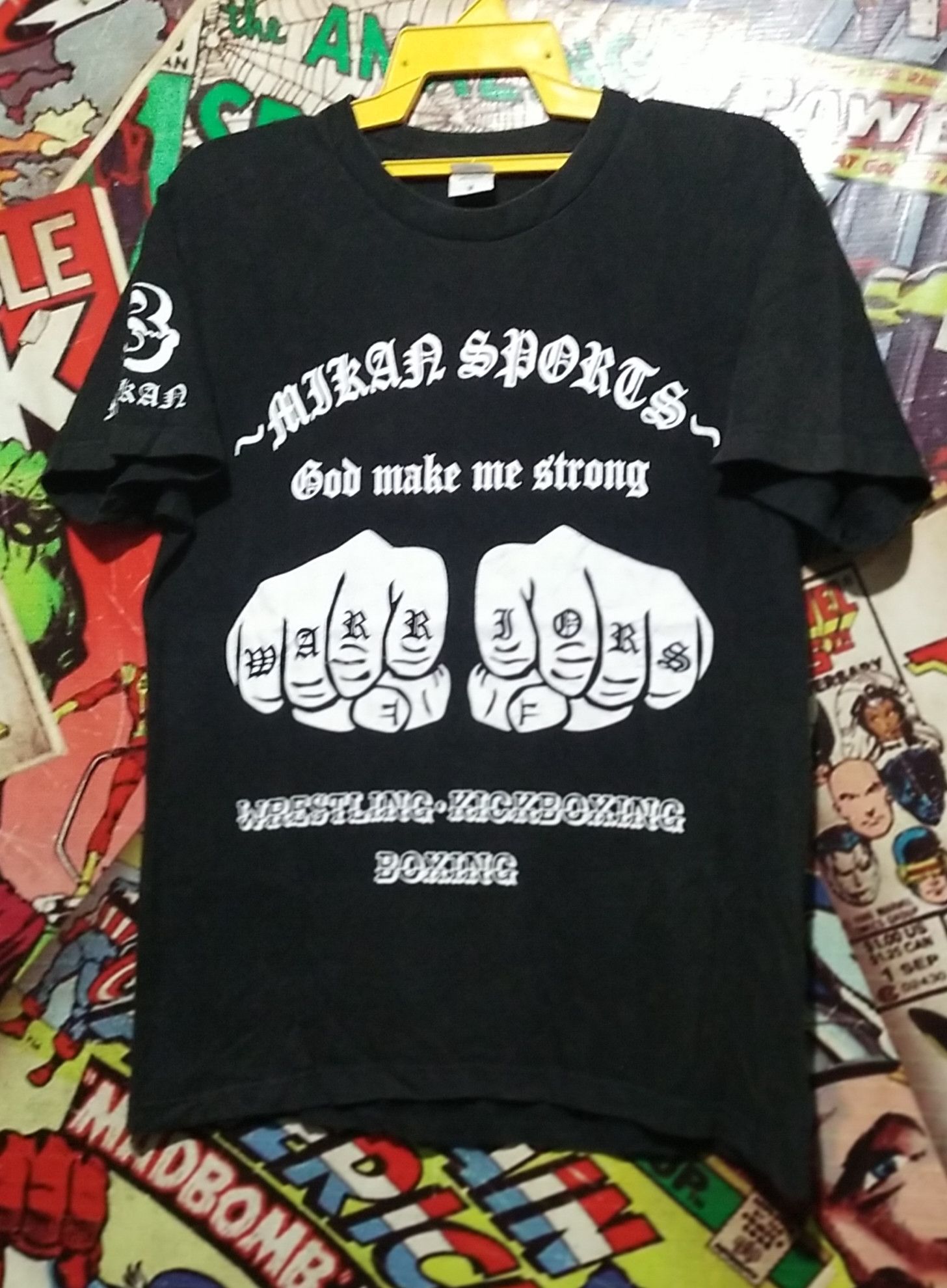 Vintage VINTAGE X WRESTLING KICKBOXING TEE Size US M / EU 48-50 / 2 - 8 Thumbnail