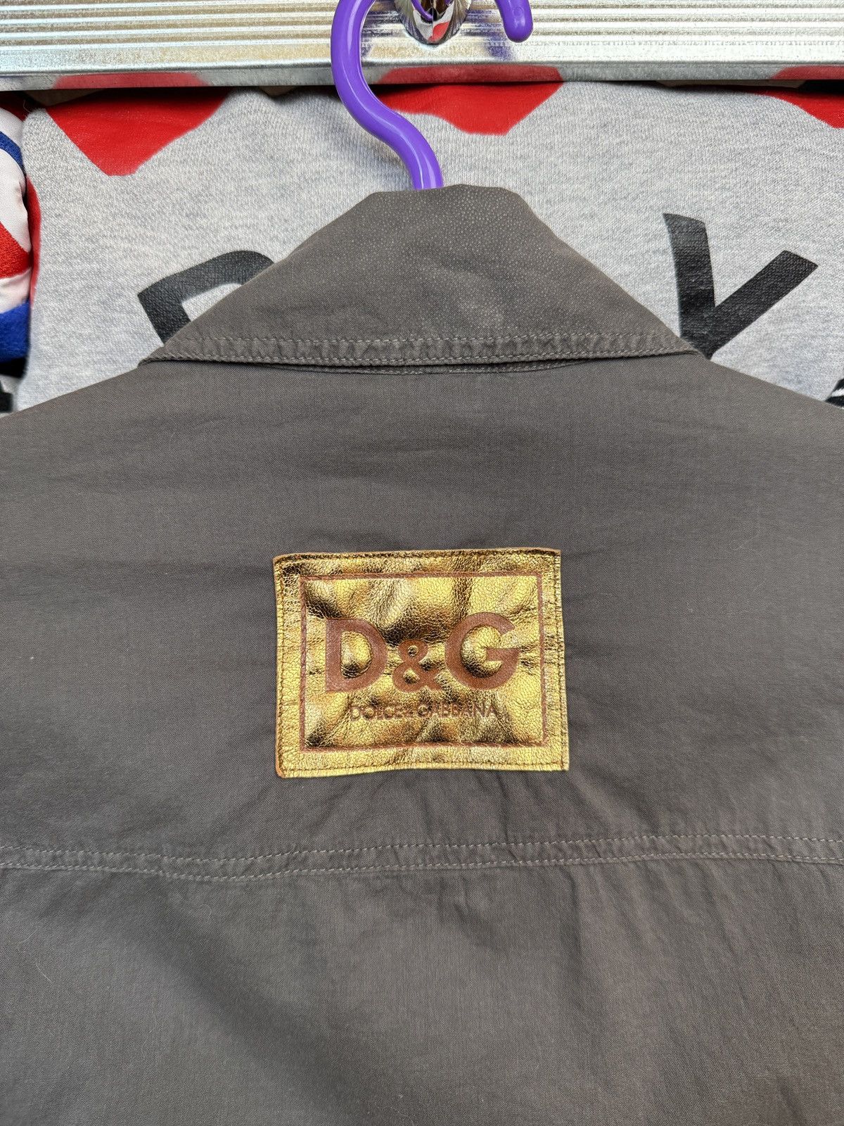 Dolce & Gabbana Rare! Vintage Dolce Gabbana Shirt Big Embroidered Logo Size US S / EU 44-46 / 1 - 9 Thumbnail