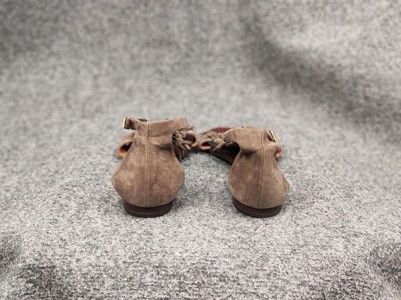 Chip & Pepper Chie Mihara Premium leather sandals without heels Shoes Size US 8.5 / IT 38.5 - 8 Thumbnail