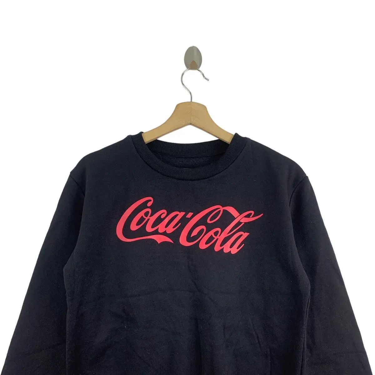 Coca Cola Vtg COKE COCA COLA Center Stock Logo Sweatshirt Sweater Size M / US 6-8 / IT 42-44 - 7 Thumbnail