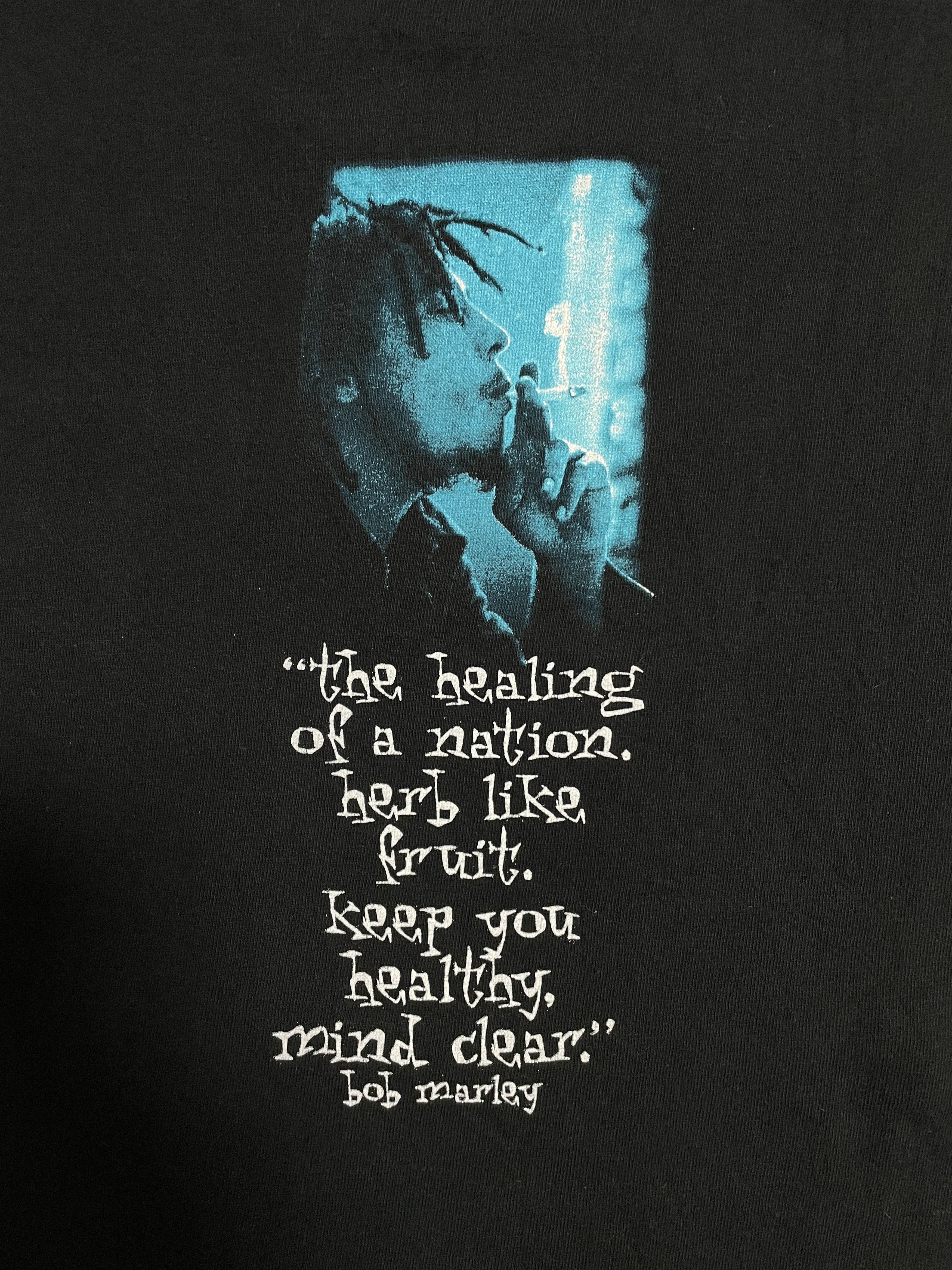 Zion Rootswear Vintage 2000 Zion Rootswear Bob Marley Smoking XL Size US XL / EU 56 / 4 - 8 Thumbnail
