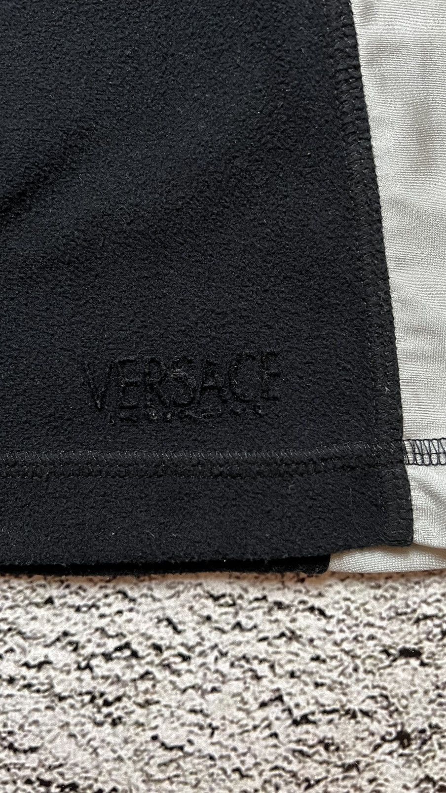 Versace VTG 90’s Versace Intensive medusa fleece halfzip jacket Size L / US 10 / IT 46 - 5 Thumbnail