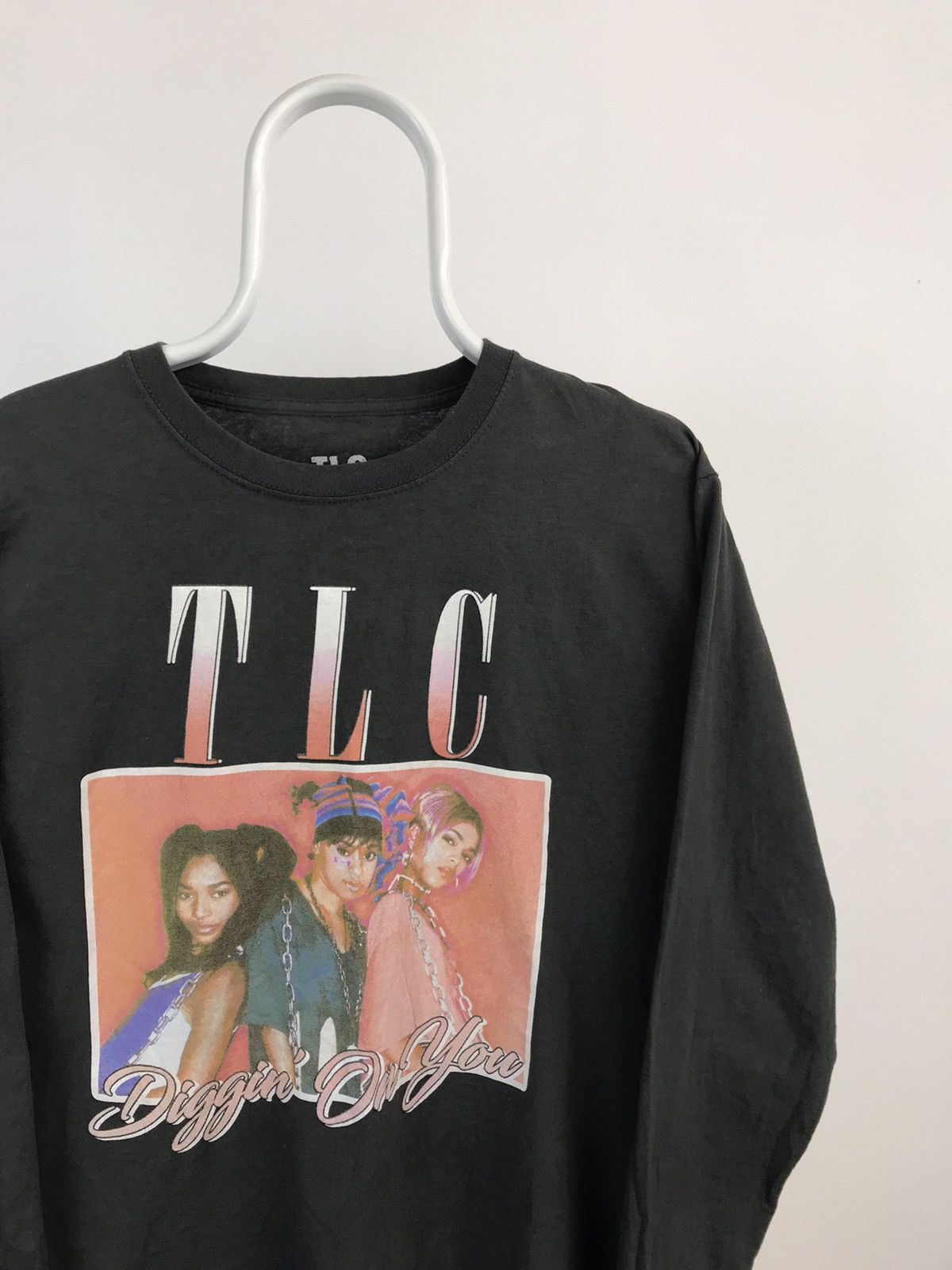 Band Tees TLC Band Big Logo Longsleeve Size US M / EU 48-50 / 2 - 2 Thumbnail