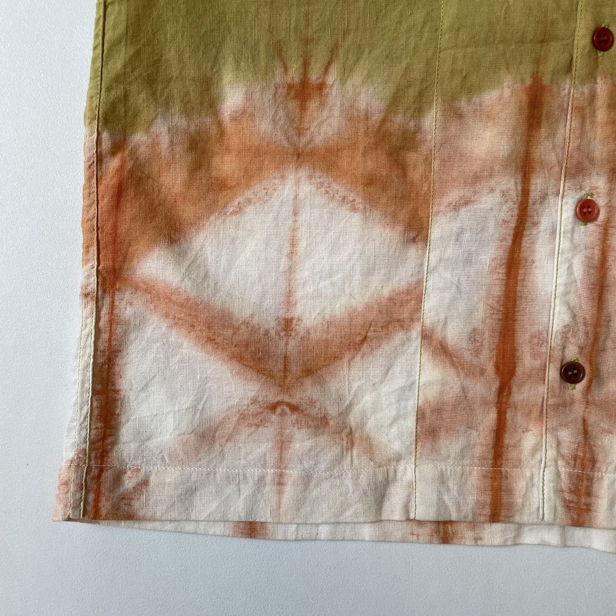 Story Mfg. Sample ‘Peace’ Tie Dye Print Shirt Size US M / EU 48-50 / 2 - 7 Thumbnail