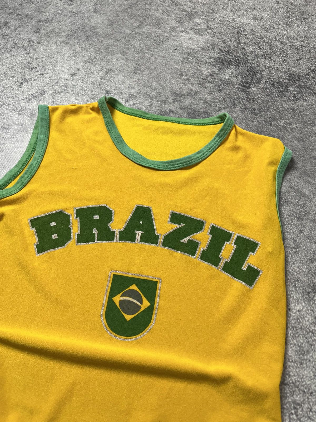 Hysteric Glamour 🔥00’S HYSTERIC GLAMOUR LGB VIBE BRAZIL T SHIRT TEE TANK Y2K Size S / US 4 / IT 40 - 3 Thumbnail