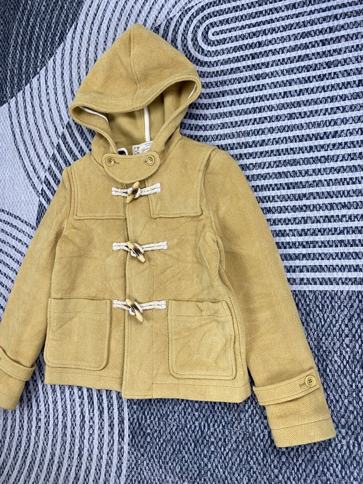 ADAM ET ROPE Vintage Adam Et Rope Wool Blend With Toggle Duffle Coat Size US S / EU 44-46 / 1 - 4 Thumbnail