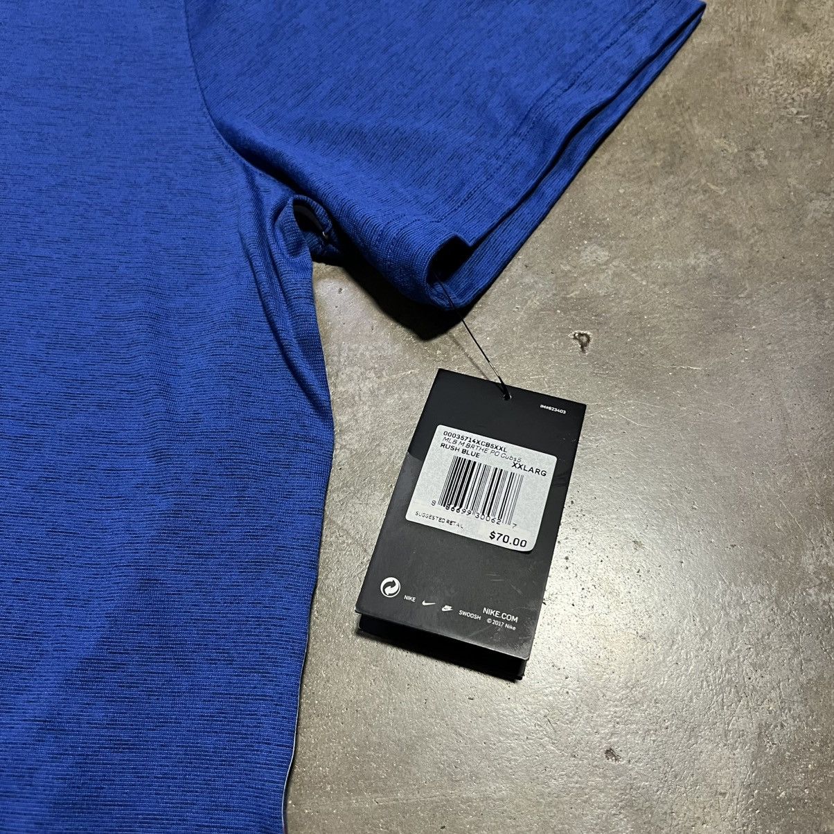 Nike Nike Chicago Cubs Polo Shirt Baseball MLB Golf Deadstock NWT Size US XXL / EU 58 / 5 - 6 Thumbnail