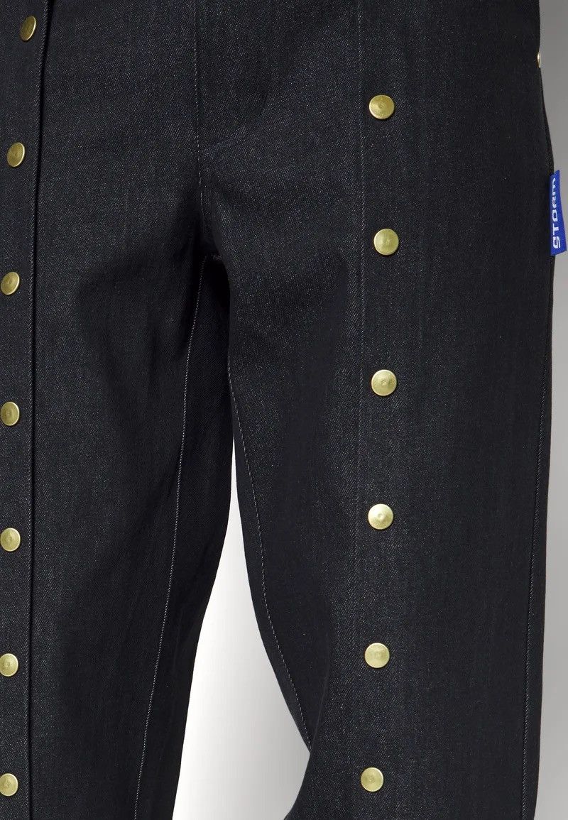 !DS! SS23 Nikolaj Storm Chaco Washed Black Pants