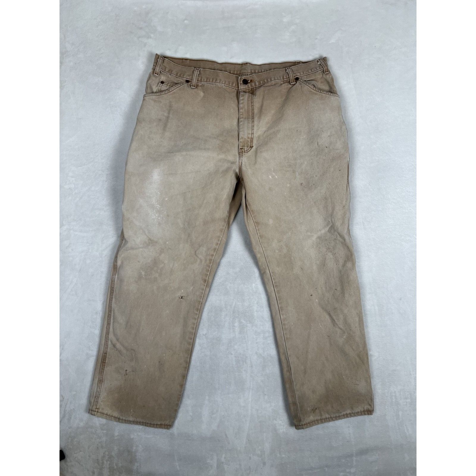 Dickies Vintage Dickies Carpenter Pants Size 40x30 Y2K Brown Sun Fad Size US 40 / EU 56 - 2 Thumbnail