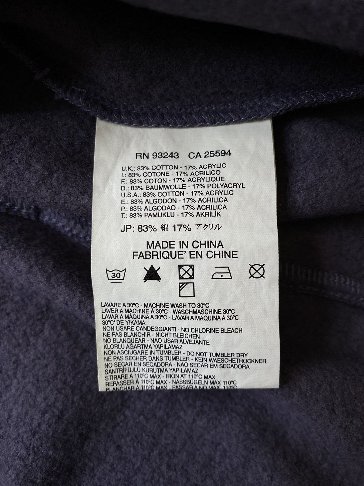 Diesel × Vintage Vintage Diesel Purple Hoodie Size L / US 10 / IT 46 - 9 Thumbnail