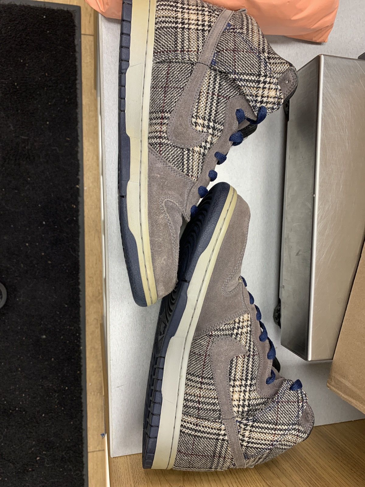 Nike Nike dunk high premium tweed pack Size US 10 / EU 43 - 4 Thumbnail