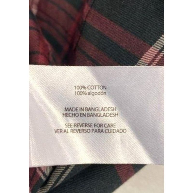 Orvis Orvis Plaid Cotton Flannel Button Up Long Sleeve Shirt L Size US L / EU 52-54 / 3 - 5 Thumbnail