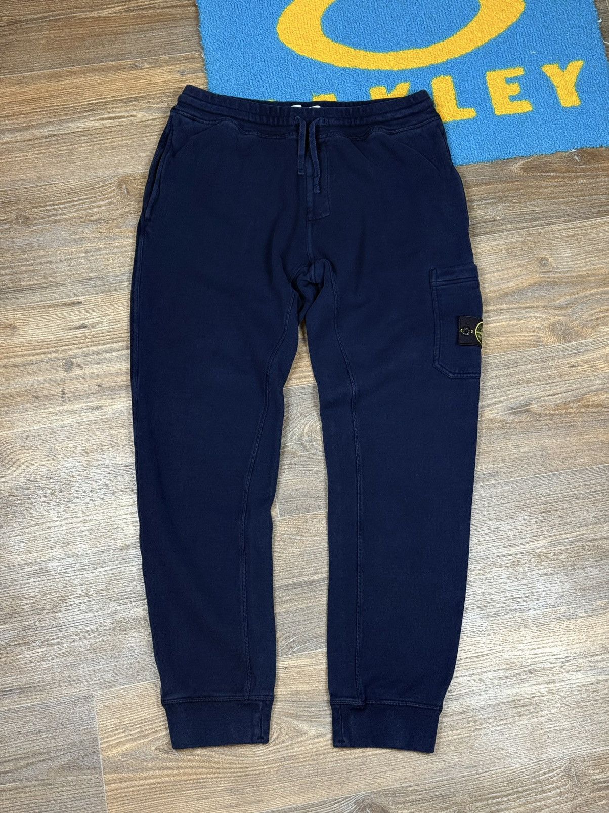 Stone Island Stone Island Blue Cargo Jogger Sweat Pants Size US 34 / EU 50 - 2 Thumbnail