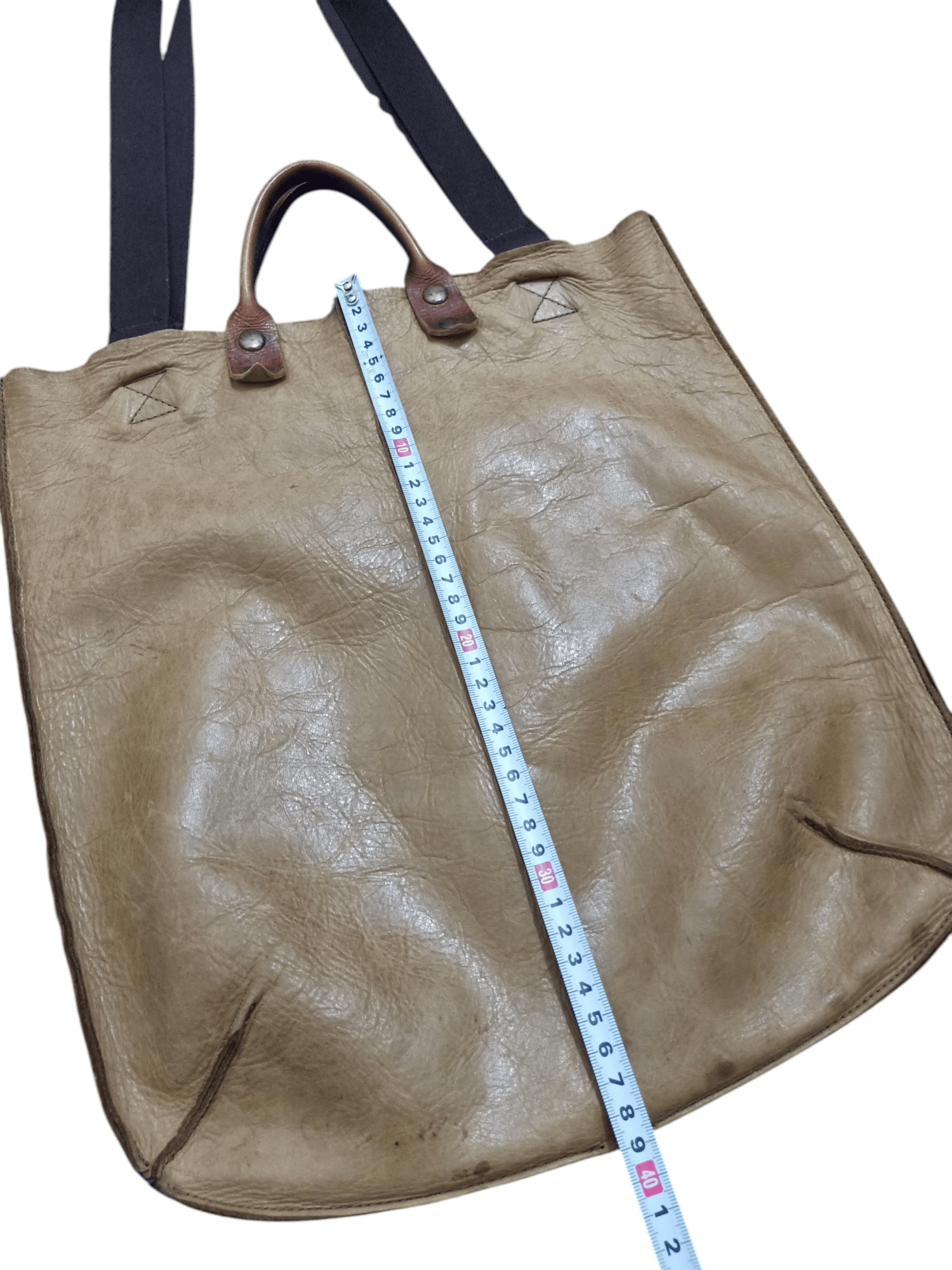 Japanese Brand × Leather Compora Cont Leather Shoulder Bag Size ONE SIZE - 9 Thumbnail