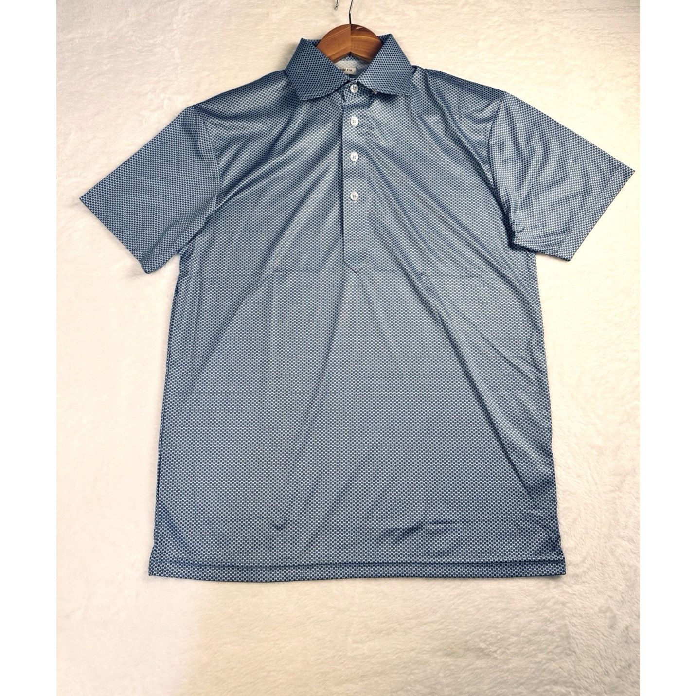 Other Collars & Co. Semi-Spread Collar Polo Shirt Blue Size Small Size US S / EU 44-46 / 1 - 4 Thumbnail
