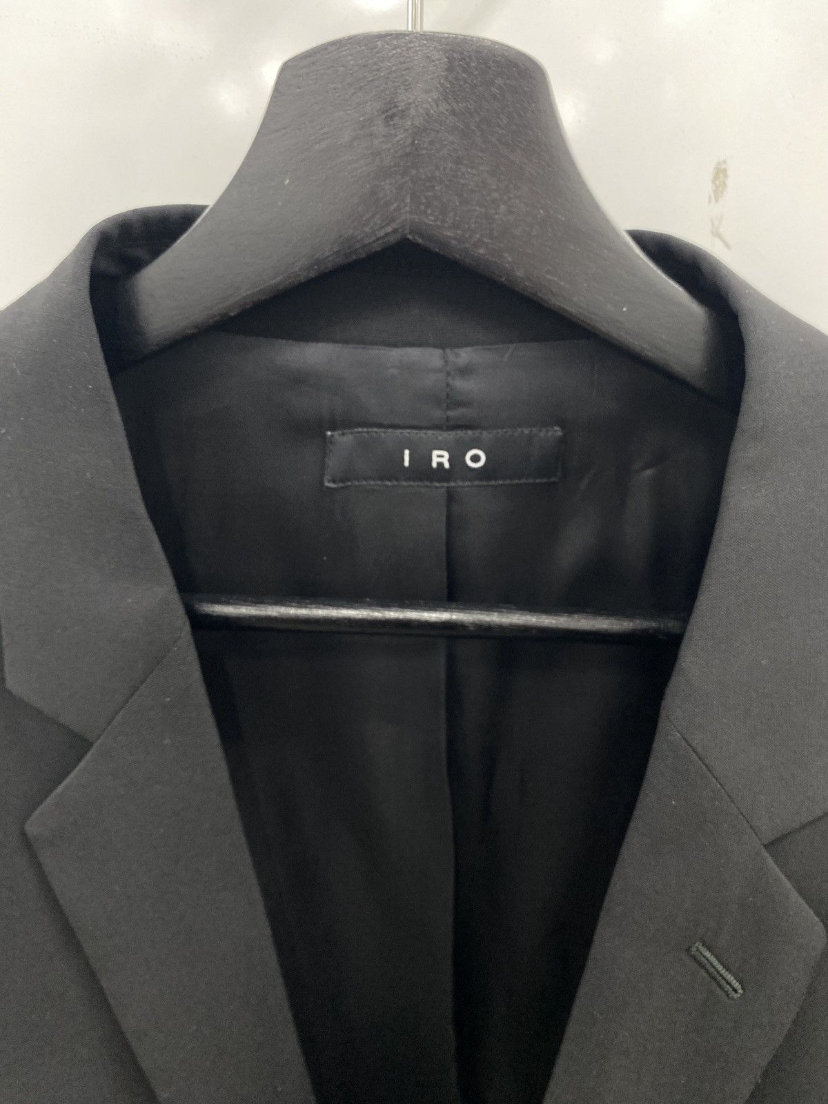 Iro NWT Iro Black Wool Blazer Size 40R - 2 Thumbnail