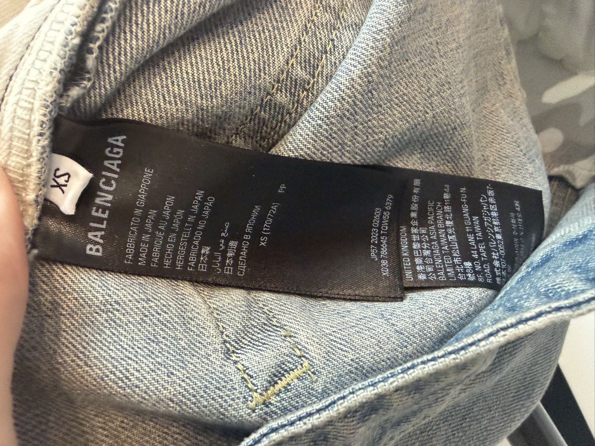 Balenciaga Balenciaga half denim half cargo pants in size xs Size US 34 / EU 50 - 6 Thumbnail