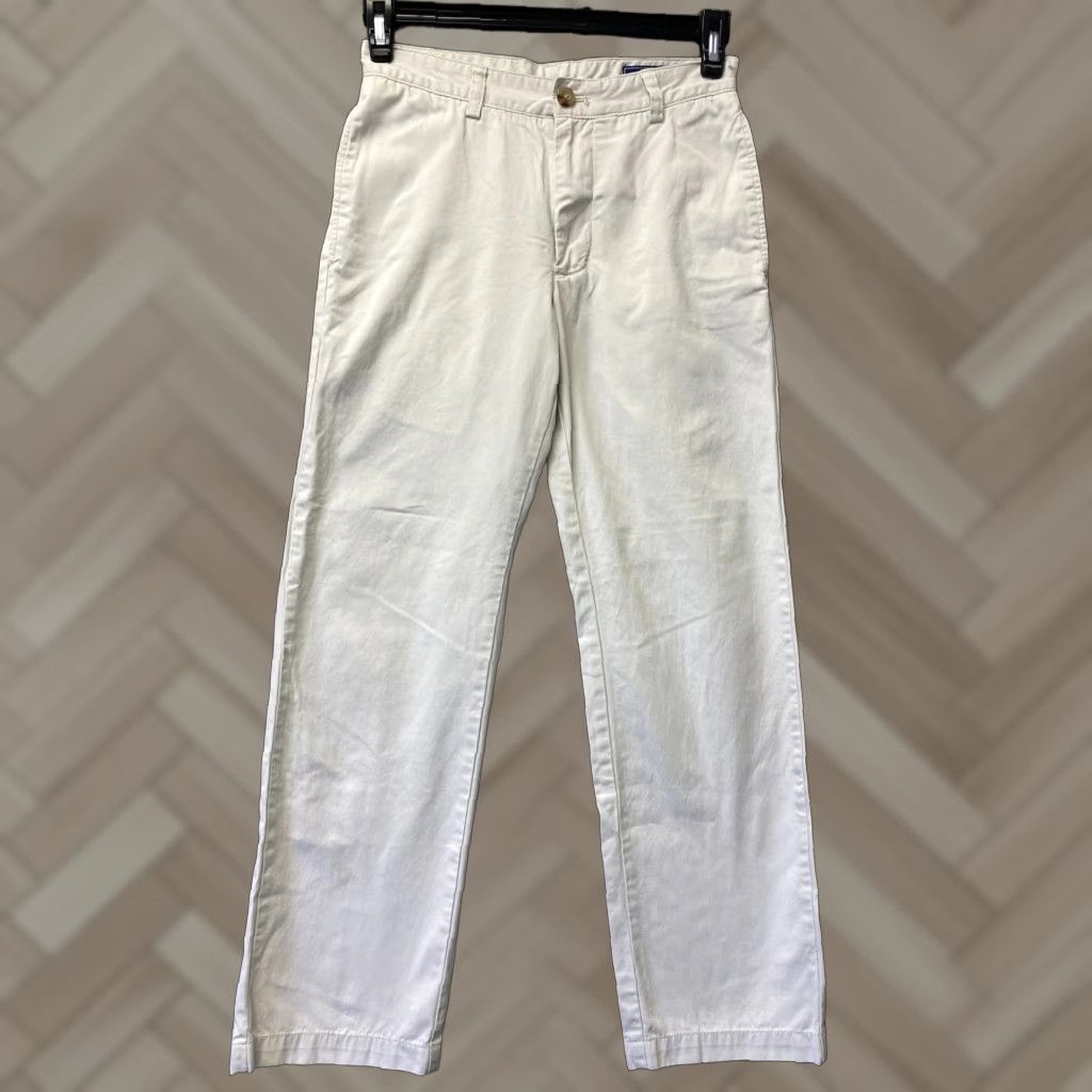 Vineyard Vines VINEYARD VINES Chino Pants Mens 28X30 Beige Regular Fit Lightweight Size US 28 / EU 44 - 1 Thumbnail