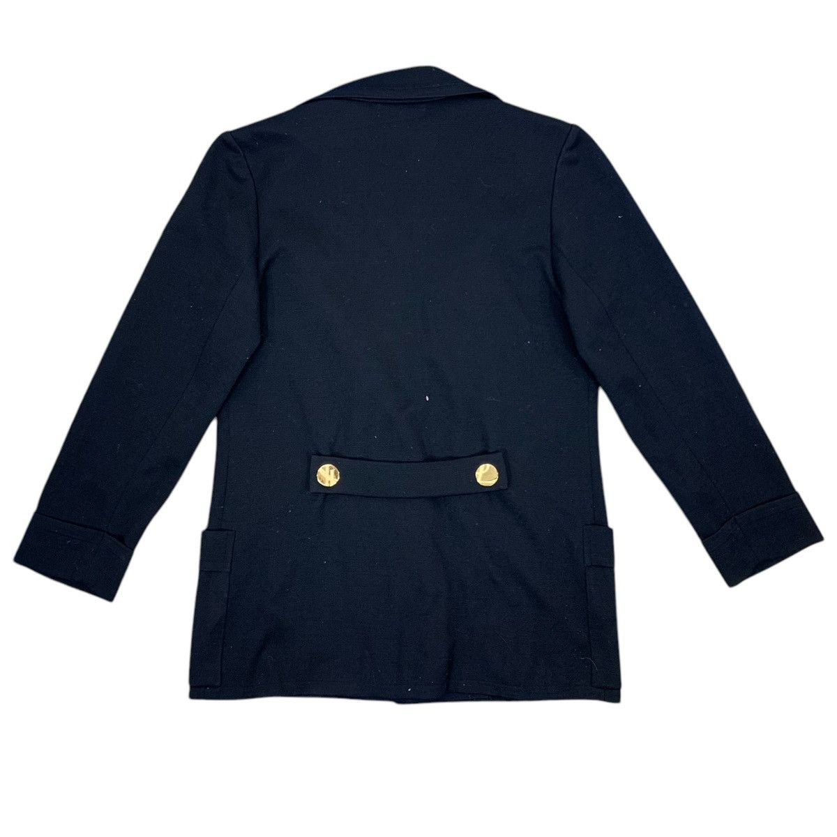 Yves Saint Laurent VINTAGE YVES SAINT LAURENT GOLD BUTTON COAT WOMEN Size M / US 6-8 / IT 42-44 - 8 Thumbnail