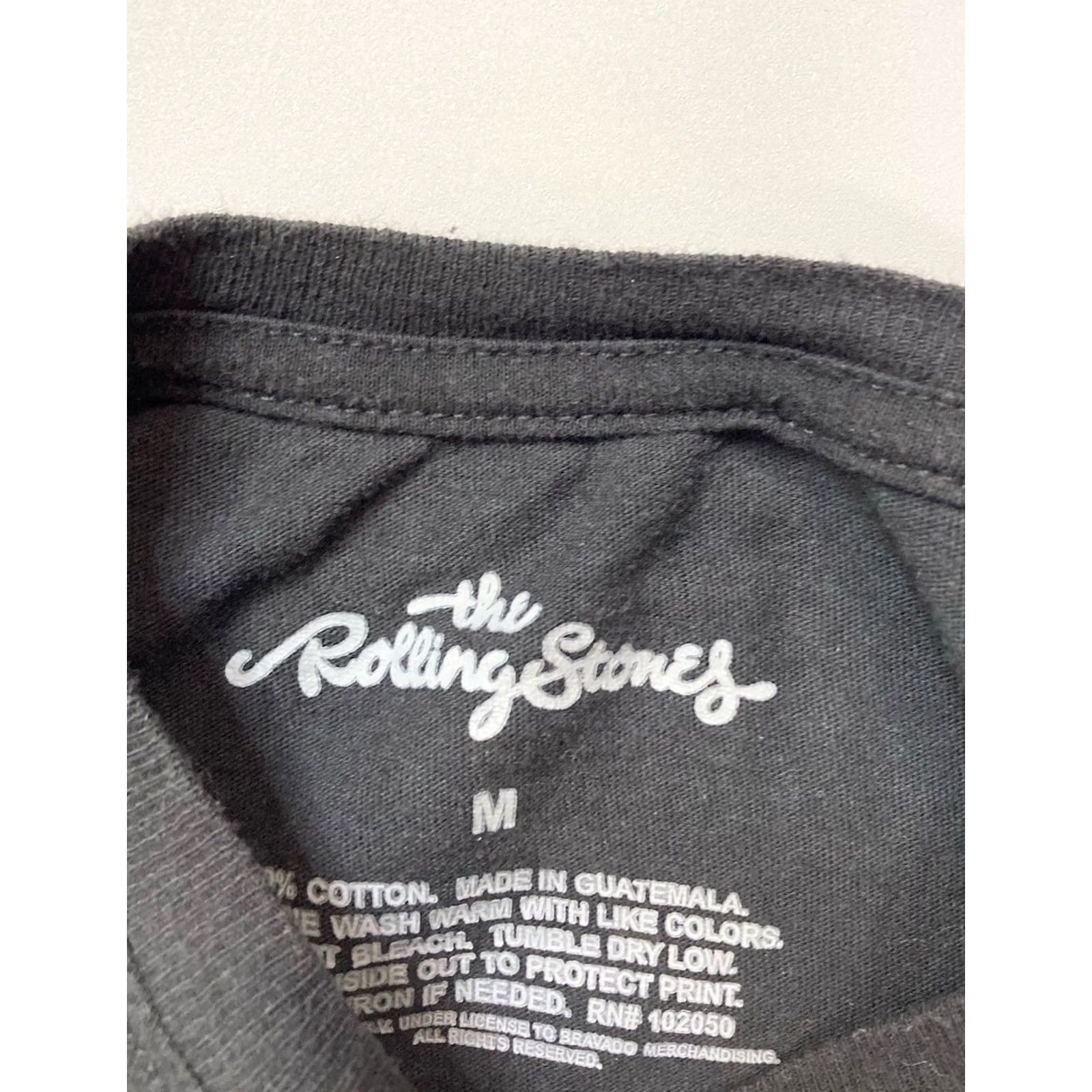 Vintage VINTAGE The Rolling Stones Tour Of America 78 Graphic T-shirt Women Medium Black Music Size M / US 6-8 / IT 42-44 - 4 Thumbnail