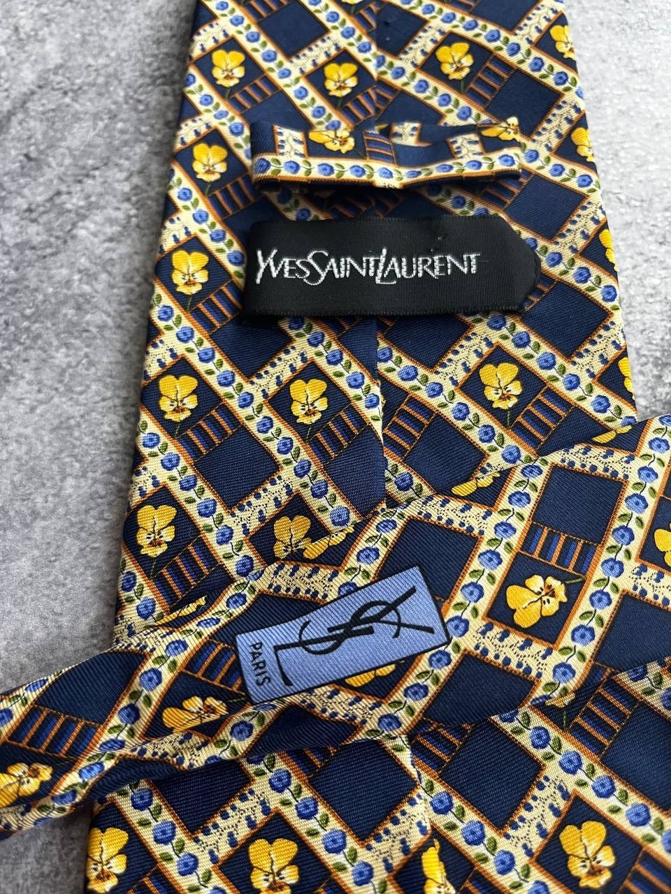 Yves Saint Laurent Yves Saint Laurent Tie Size ONE SIZE - 5 Thumbnail