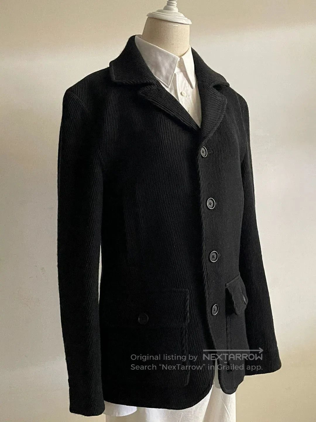 Yohji Yamamoto Yohji Yamamoto Black Suit Jacket. Size US L / EU 52-54 / 3 - 4 Thumbnail