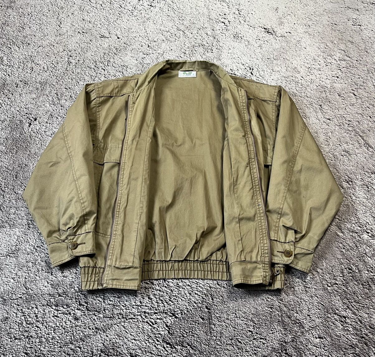 Adidas Adidas Golf Vintage Khaki Utility Jacket Size M Size US M / EU 48-50 / 2 - 15 Thumbnail