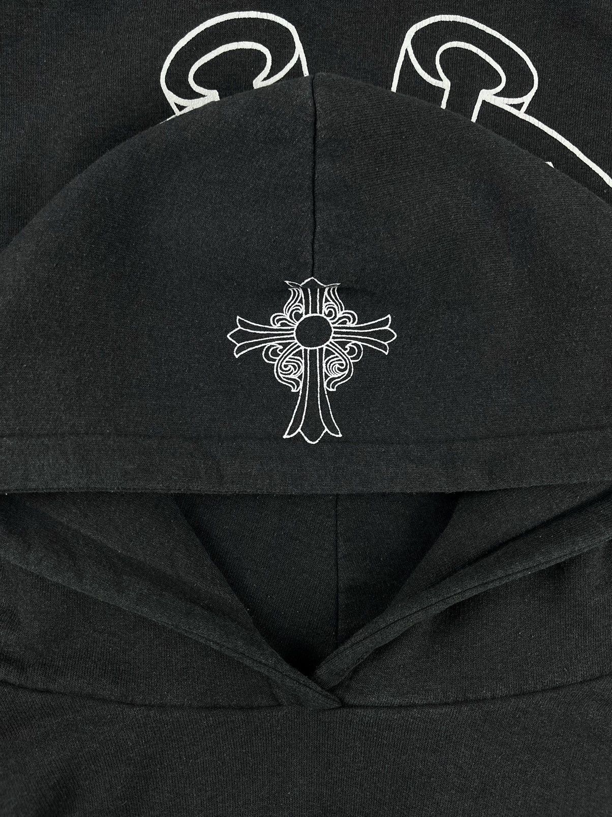 Chrome Hearts Chrome Hearts Vintage Floral Cross Waffle Thermal Hoodie Size US M / EU 48-50 / 2 - 7 Thumbnail