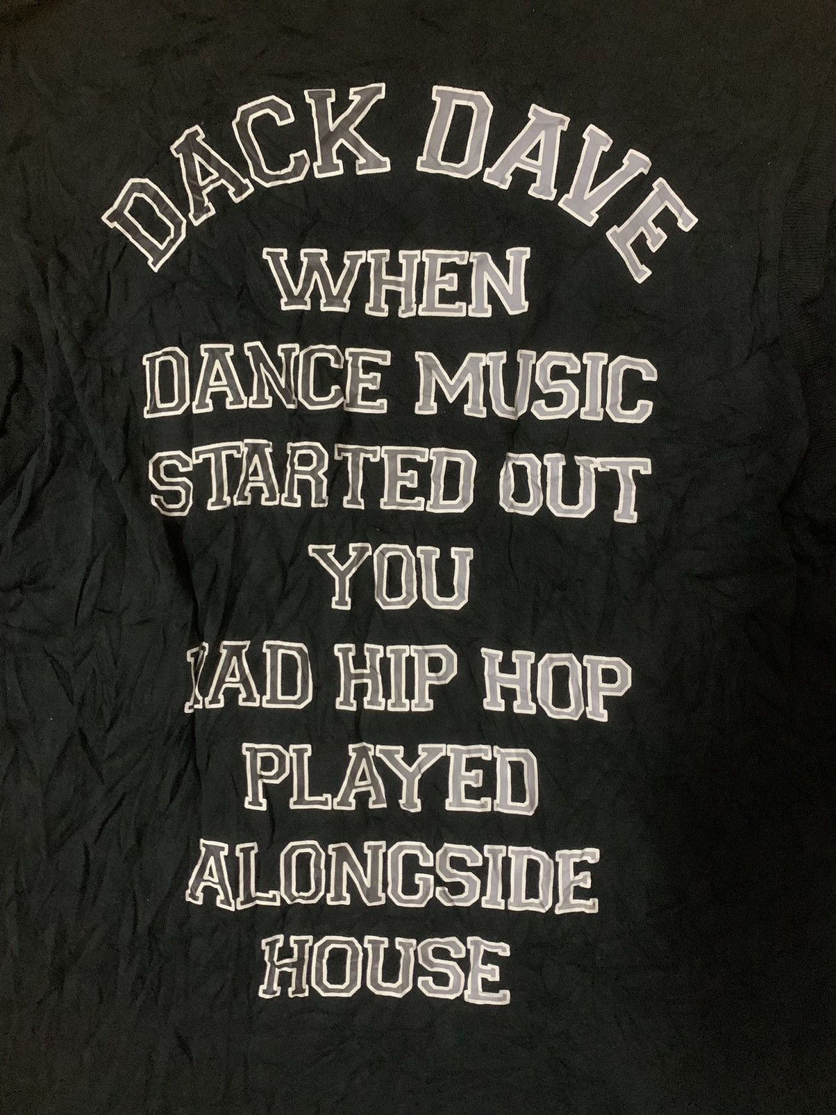 Band Tees × Japanese Brand × Rap Tees Dack Dave Hip Hop Tee Size US L / EU 52-54 / 3 - 8 Thumbnail