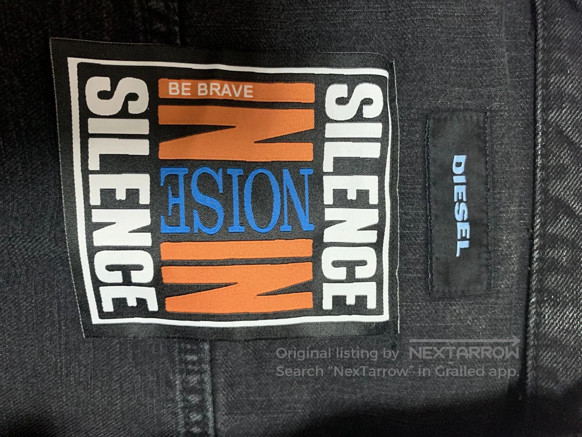 Diesel Diesel Rendered Denim Jacket. Size US M / EU 48-50 / 2 - 7 Thumbnail
