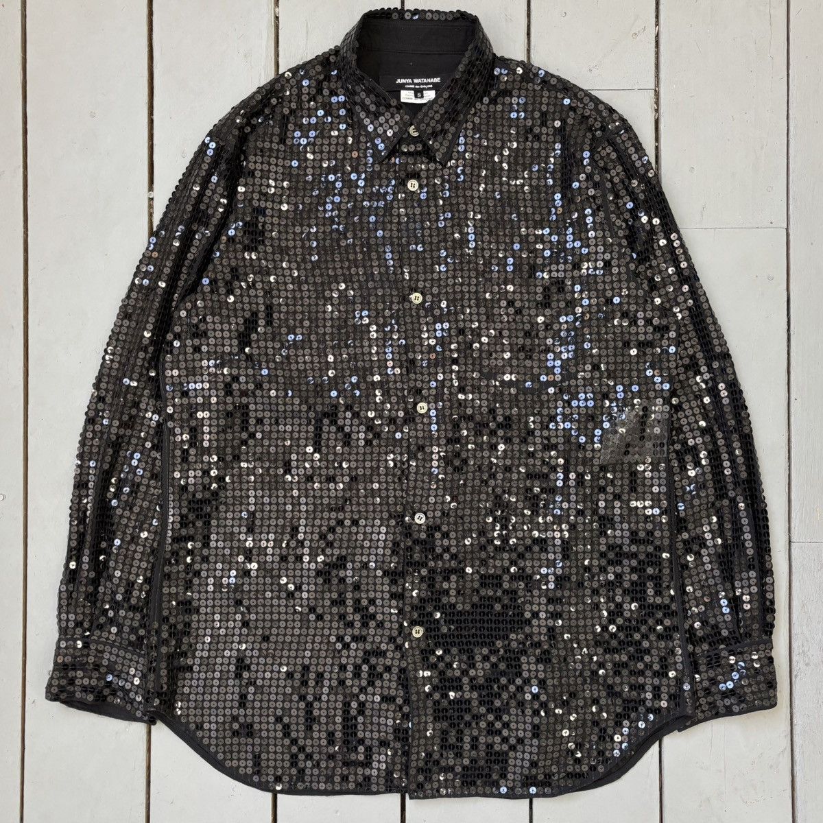Junya Watanabe SS21 All Over Sequin Button Up Size US S / EU 44-46 / 1 - 1 Thumbnail