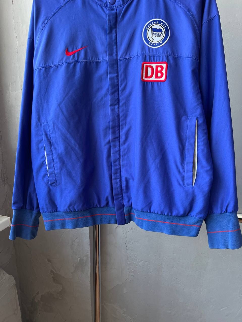 Nike 2007/08 HERTHA BSC BERLIN NIKE TRAINING VINTAGE SOCCERJACKET Size US L / EU 52-54 / 3 - 9 Thumbnail