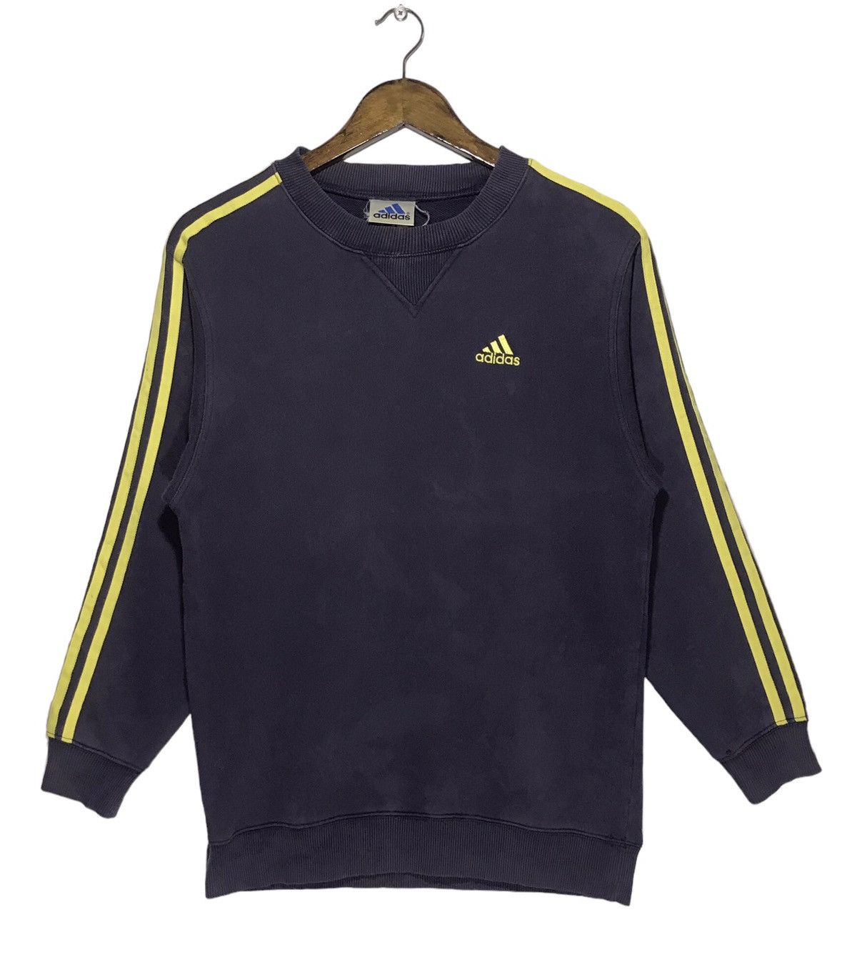Vintage Adidas 3 Stripes Sportwear Sweatshirt