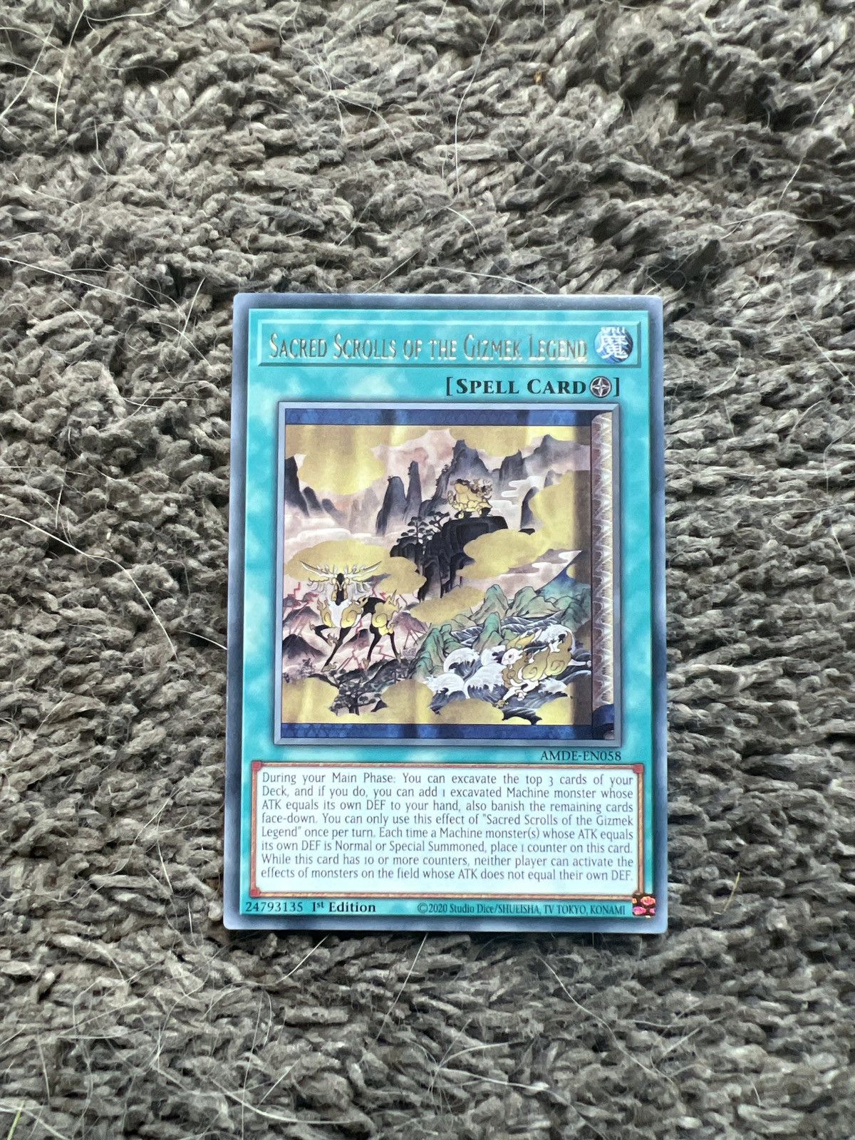 Hypebeast 2020 Konami Yu-Gi-Oh! Sacred Scrolls Of The Gizmek Legend Size ONE SIZE - 1 Thumbnail