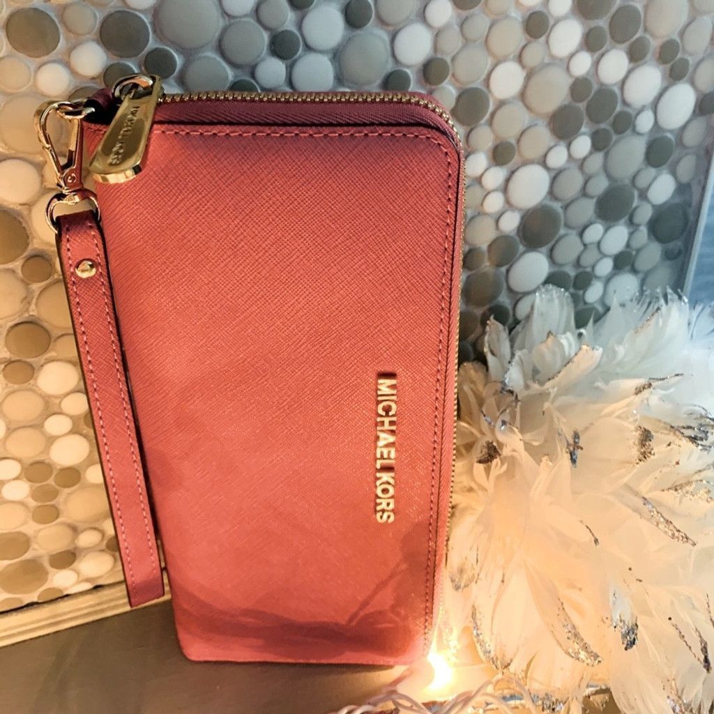Michael Kors Michael Kors big size Wallet in Warm pink Size ONE SIZE - 1 Thumbnail