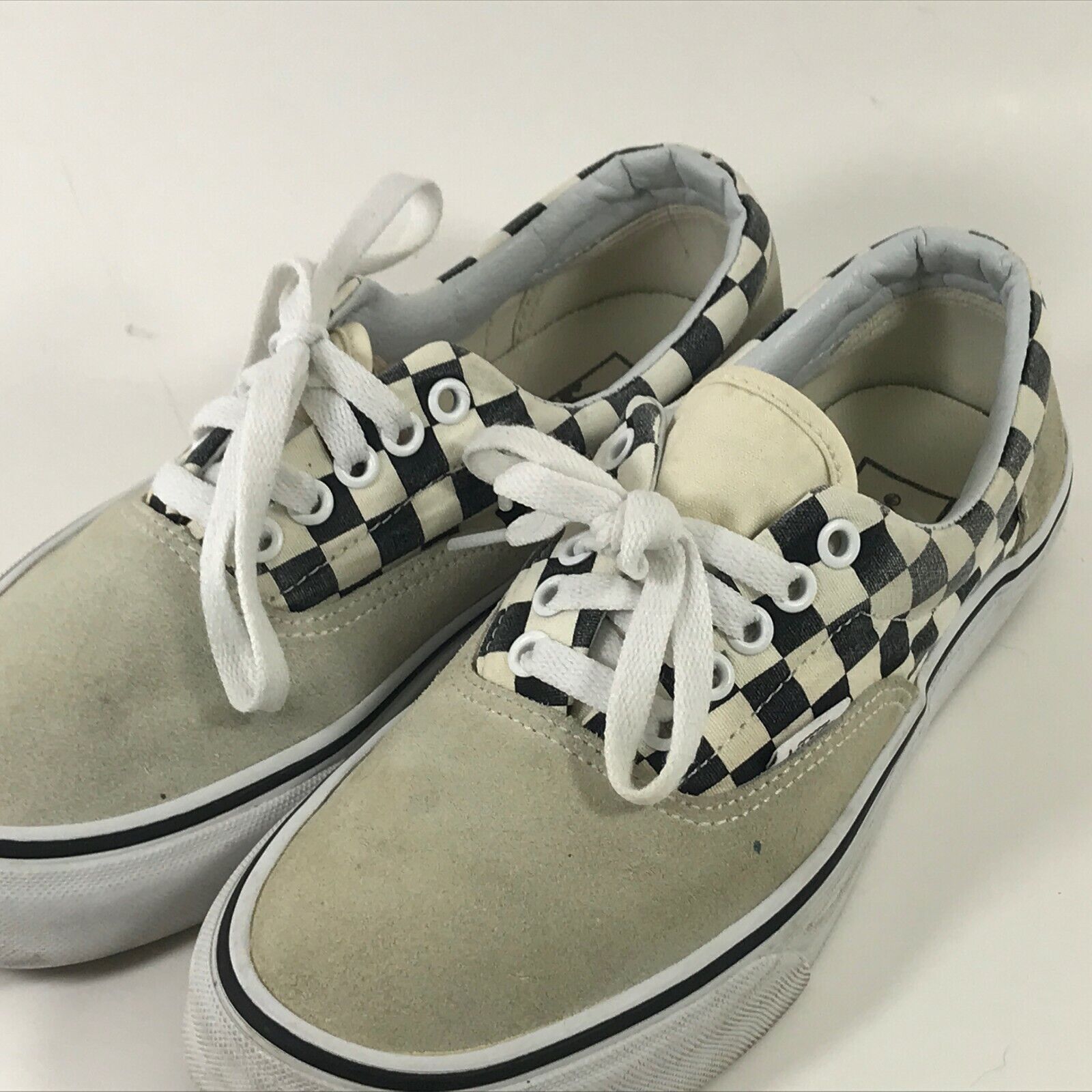 Vans RARE VANS Era Checkerboard Gray Suede Skate Shoes Men's 6.5 Size US 6.5 / EU 39-40 - 2 Thumbnail